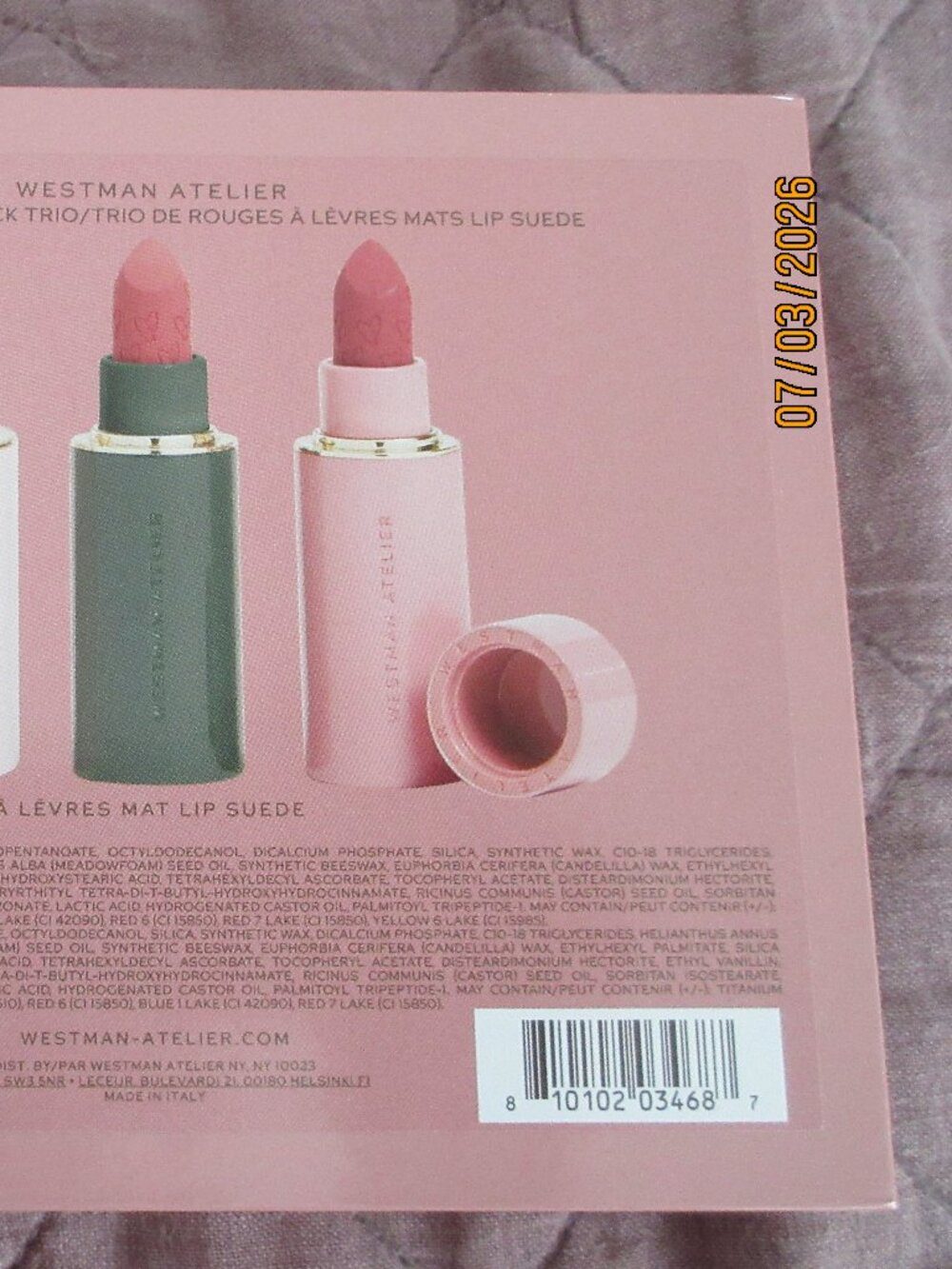 Westman Atelier Lip Suede Hydrating Matte Lipstick - Je Rêve - NWOT - Picture 4 of 4